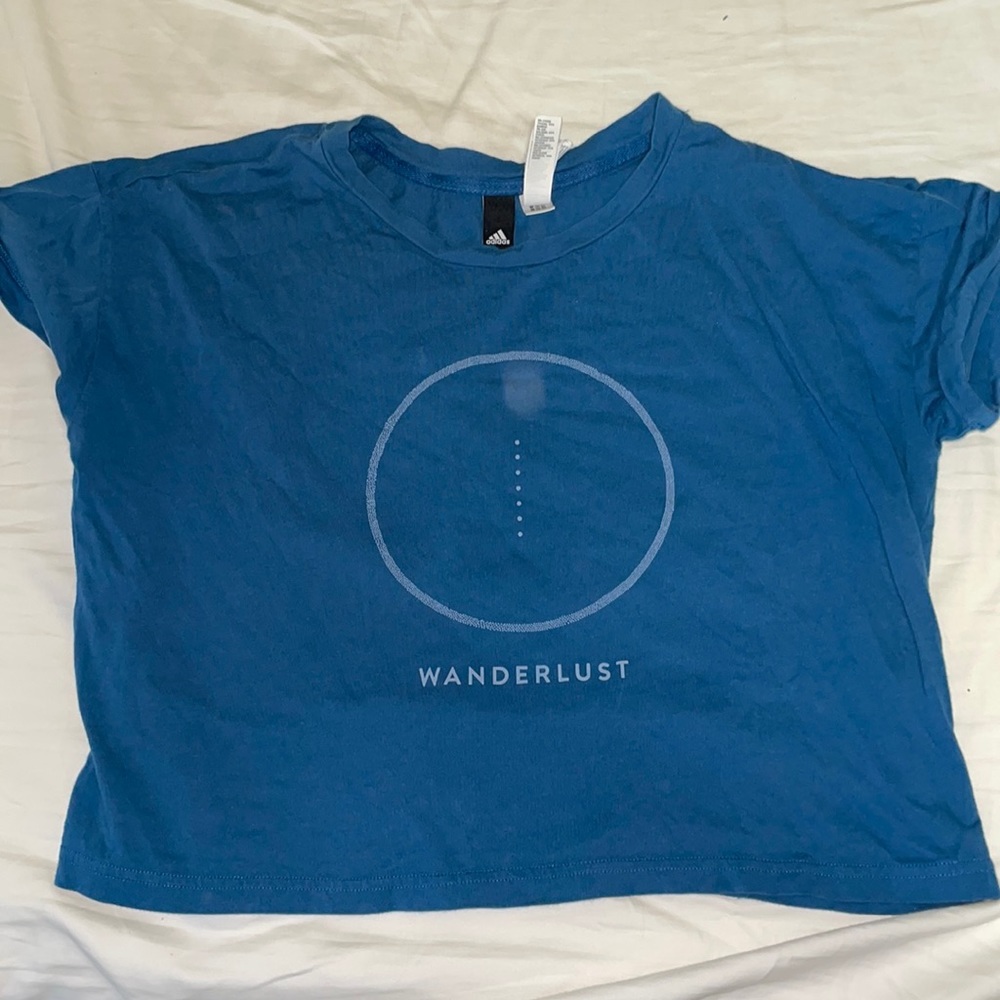 🌼 5 for $30 🌼 Adidas Cropped Wanderlust T-Shirt